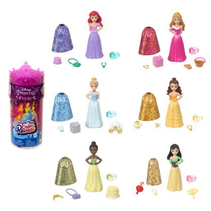 DISNEY PRINCESAS MUNECAS COLOR REVEAL