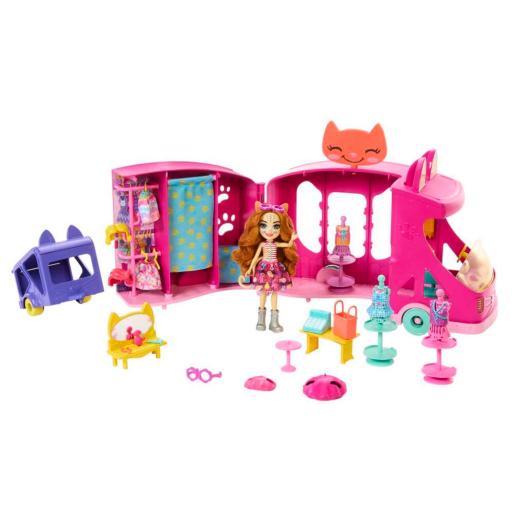 ENCHANTIMASL PLAYSET CAMION D/MODA C/MUÑ