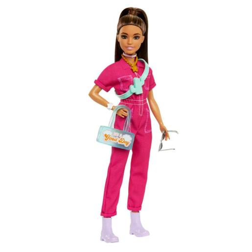 BARBIE MU�ECA TRENDY C/ TRAJE ROSADO