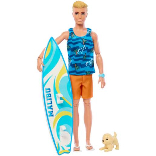 BARBIE MU�ECA SURF C/ACCESORIOS