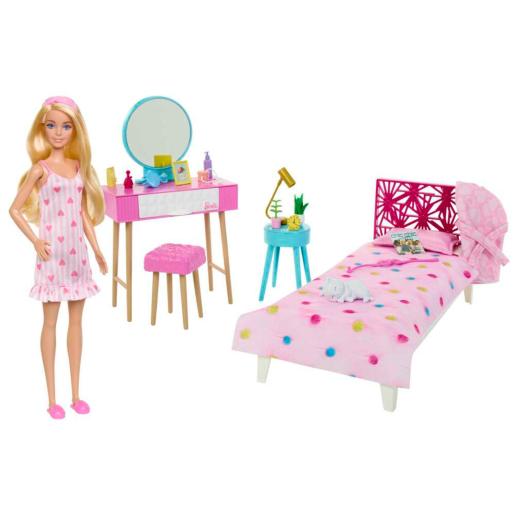 BARBIE PLAYSET DE DORMITORIO C/MU�ECA