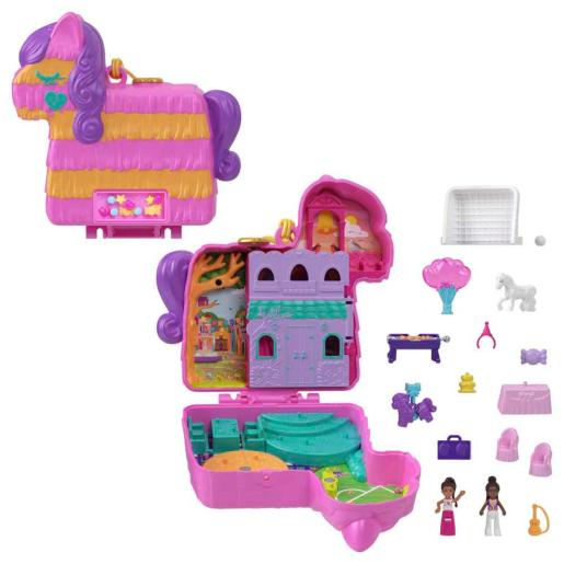 POLLY POCKET PIÑATA SET COMPACTO