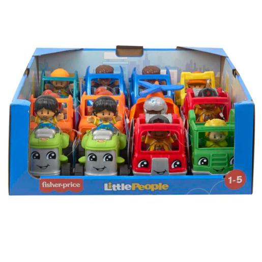 FISHERPRICE LITTLE PEOPE C/VEHICULO SURT