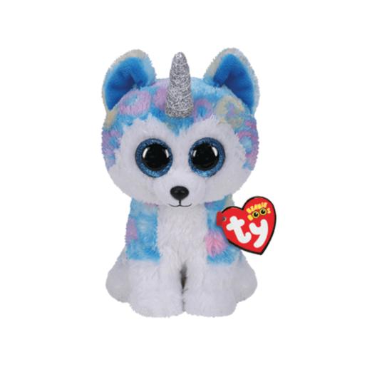 TY PELUCHE BEANIE BOOS HUSKY UNICORNIO