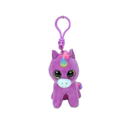 TY PELUCHE CLIP BEANIE BOO UNICRN PURPUR