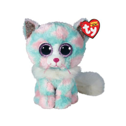 TY PLUSH BEANIE BOO OPAL PASTEL CAT