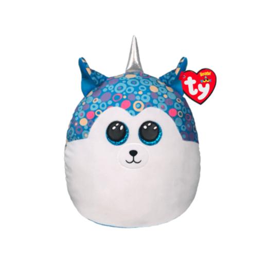 TY SQUISH-A-BOOS HELENA HUSKY BLUE 14