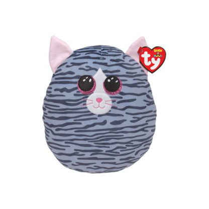 TY SQUISH-A-BOOS KIKI GRAY CAT