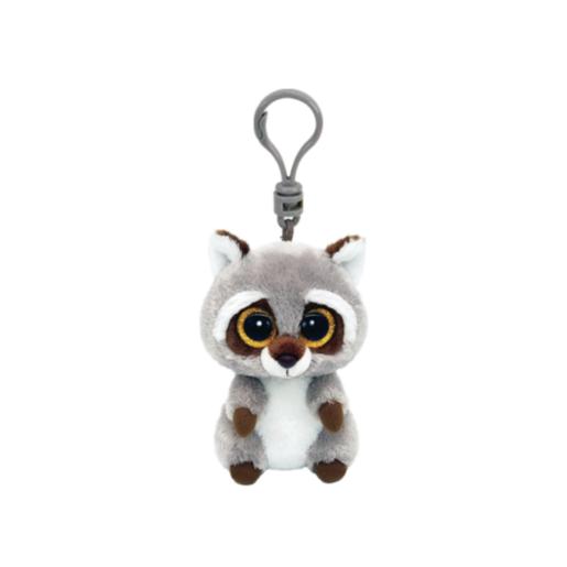 TY SQUISH-A-BOOS CLIP OAKIE MAPACHE