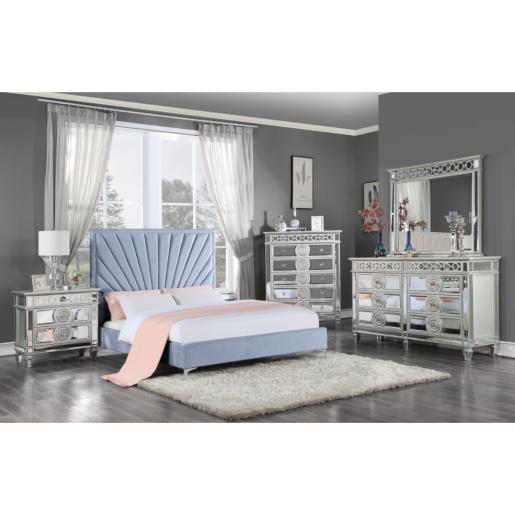 BASE DE CAMA FAIZ QUEEN GRIS