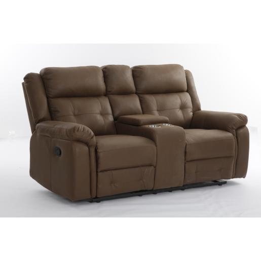 SOFA RECLINABLE C/CONSOLA NOVA CF.