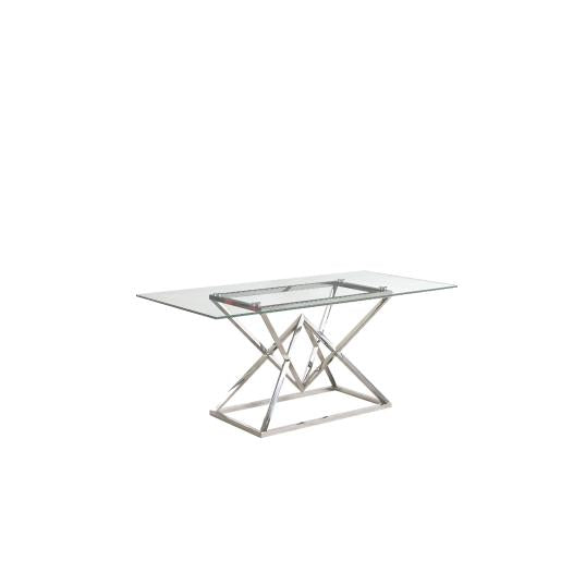 MESA D/COMEDOR VIDRIO BEAUFORT 180X90 CM