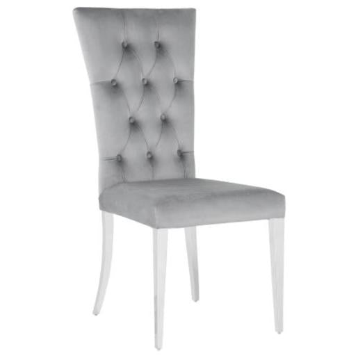 SILLA DE COMEDOR GRIS KERWIN