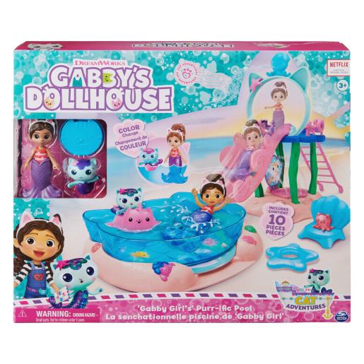 GABBY'S DOLLHOUSE SET JUEGO PISCINA