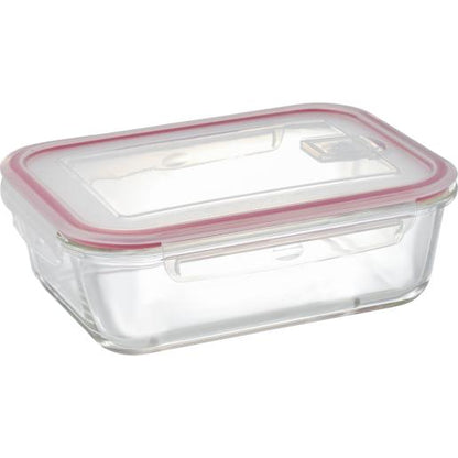 REC. D/GLASS W/VAC COVER. RECT. 1500ML