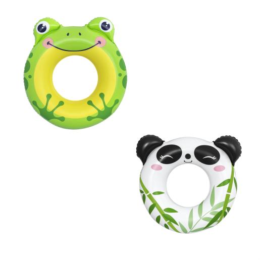 INFLATABLE ANIMAL FLOAT RING ASSORTED