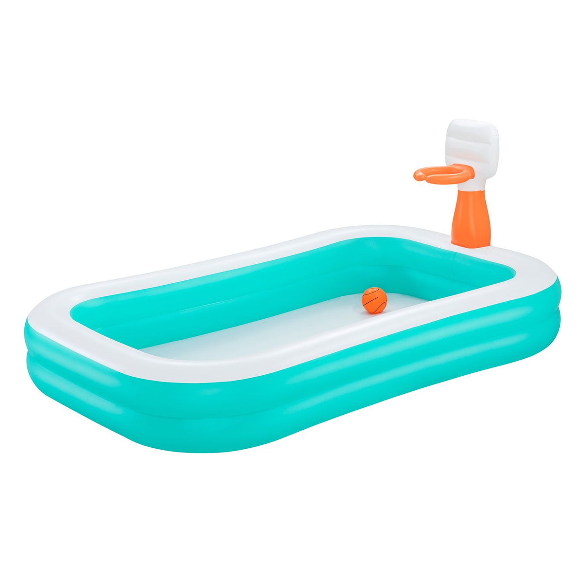 PISCINA INFLABLE CON ARO 2.51X1.68X1.02M