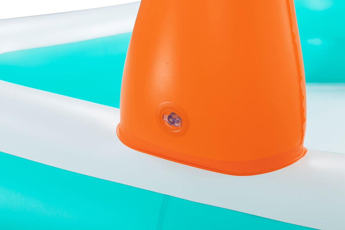 PISCINA INFLABLE CON ARO 2.51X1.68X1.02M