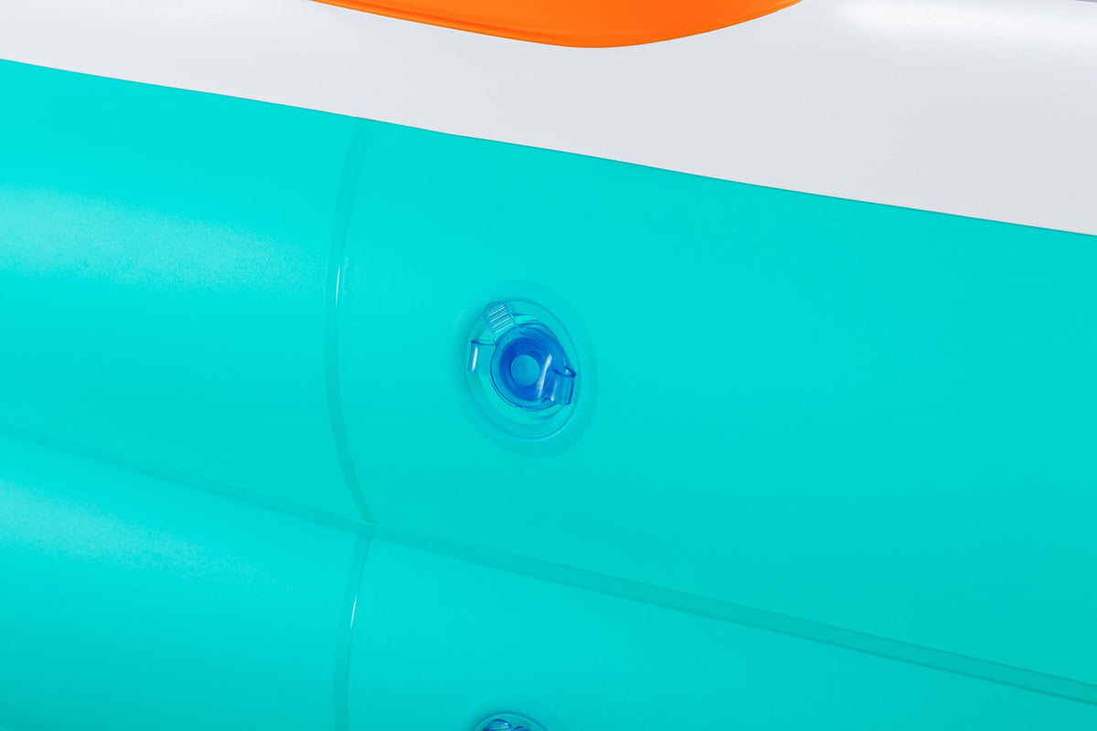 PISCINA INFLABLE CON ARO 2.51X1.68X1.02M