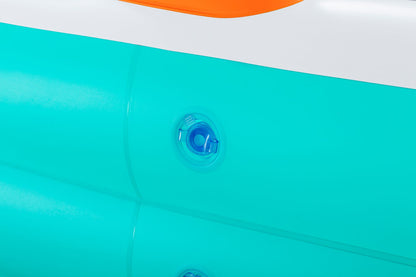 PISCINA INFLABLE CON ARO 2.51X1.68X1.02M