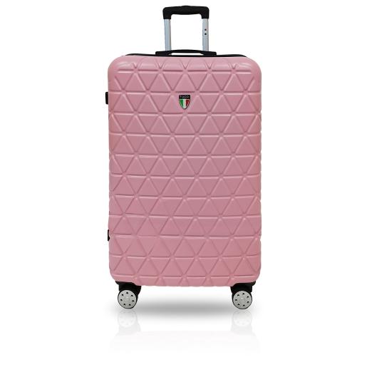 MALETA TESSERE ROSA 28''