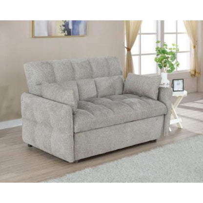 Cotswold sofa bed + 2 grey cushions