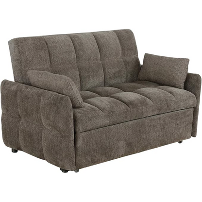 COTSWOLD SOFA BED + 2 DARK GREY CUSHIONS. 