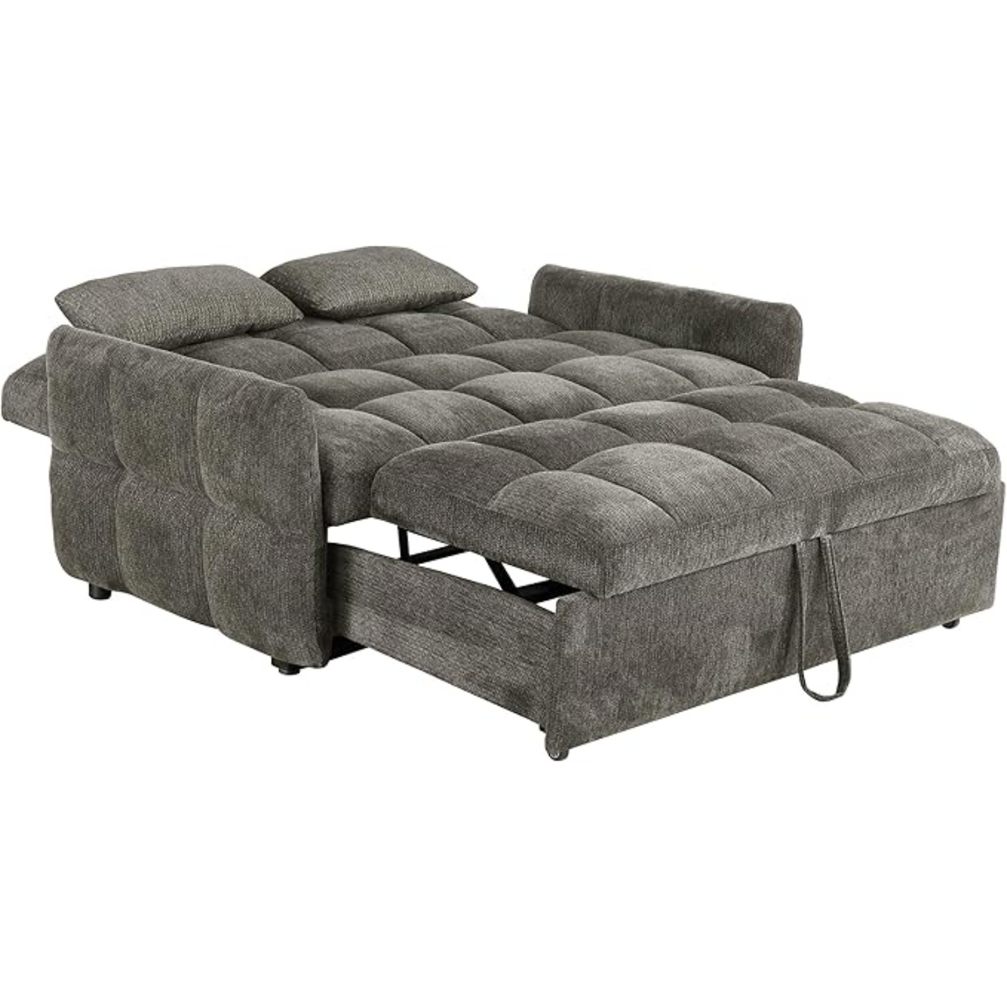 COTSWOLD SOFA BED + 2 DARK GREY CUSHIONS. 