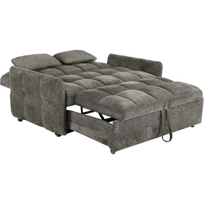 COTSWOLD SOFA BED + 2 DARK GREY CUSHIONS. 