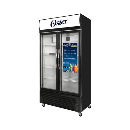 25' REFRIGERATED DISPLAY CASE WITH 2 DOORS