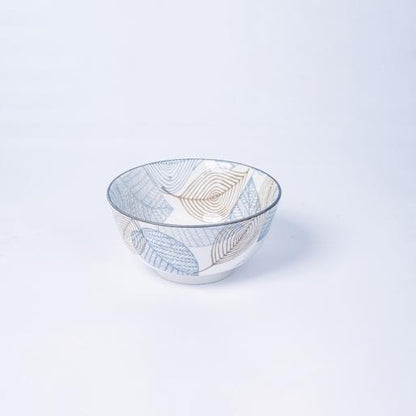 BOWL 15X7CM LEAVES.