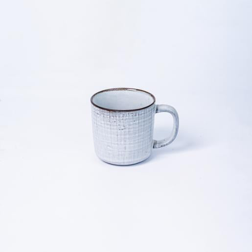 TAZA 14OZ. GRIS