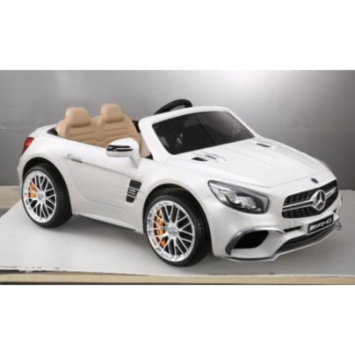 CARRO EL�CTRICO CONV MERCEDES BENZ BLANC