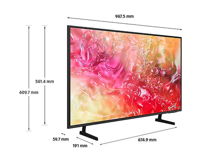 TV SAMSUNG LED 43 SMART CRYSTAL UHD DU7 