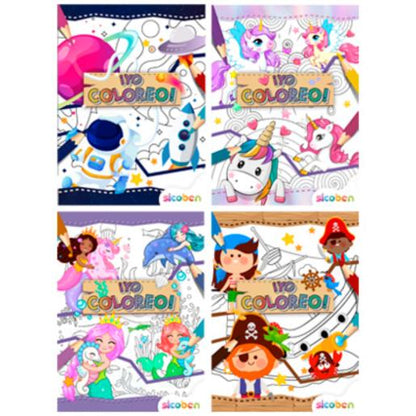 LIBRO DE COLOREAR YO COLOREO DIS SURT 24
