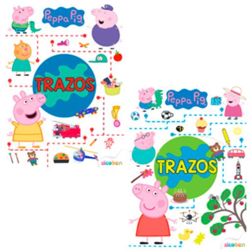 LIBRO TRAZOS PEPPA PIG 24 PGS