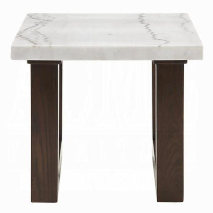 SMALL D/SOFA TABLE. FORBES MARBLE