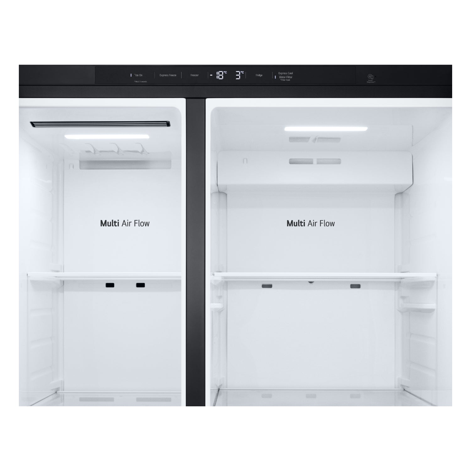 REFRIGERADORA SBS 22' INVERTER BLACK