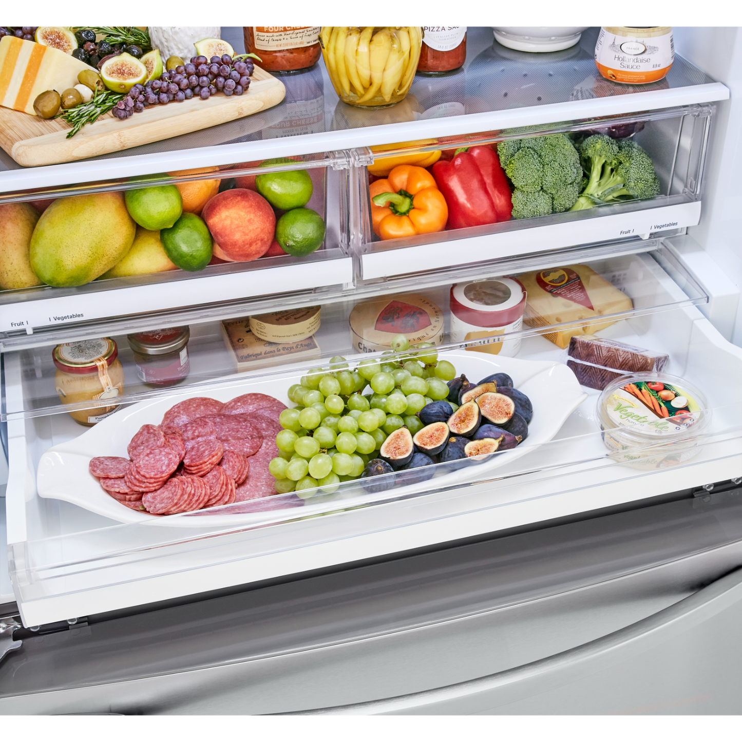 REFRIGERADORA FD 29' INSTAVIEW ACERO