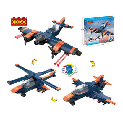 FIG. BLQ. CONST.AVI.MILIT. 3EN1 248 PIEZ