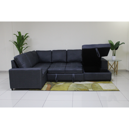 NANTES GREY SECTIONAL ROOM 