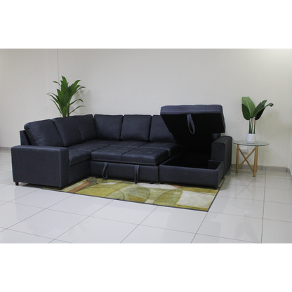 NANTES GREY SECTIONAL ROOM 