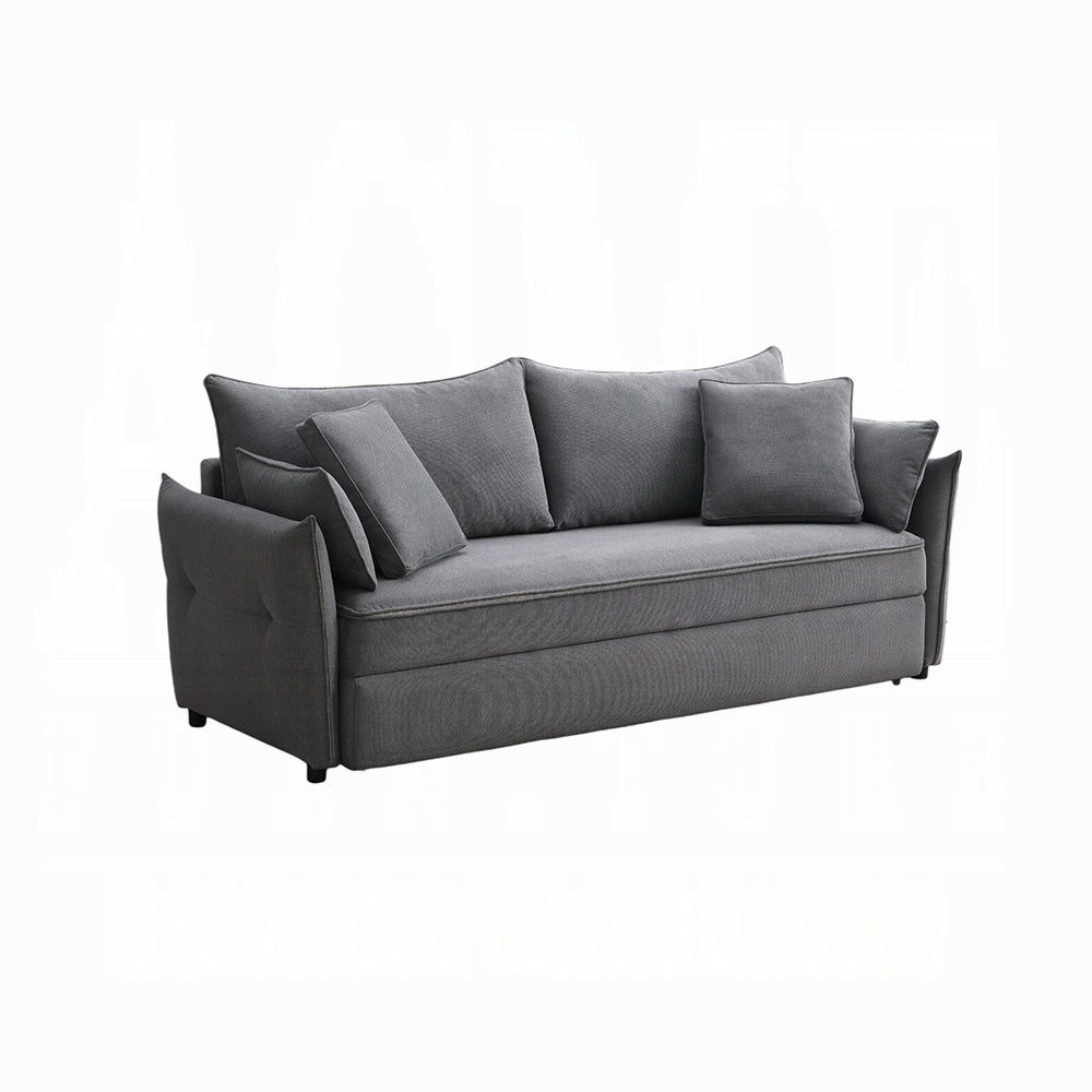 IRINA GREY SOFA WITH BED
