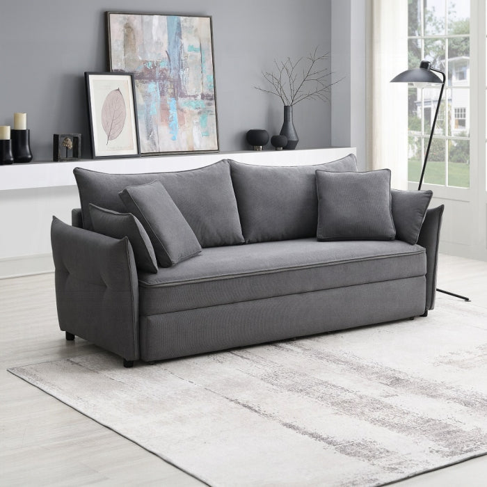 IRINA GREY SOFA WITH BED