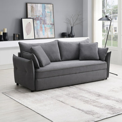 IRINA GREY SOFA WITH BED