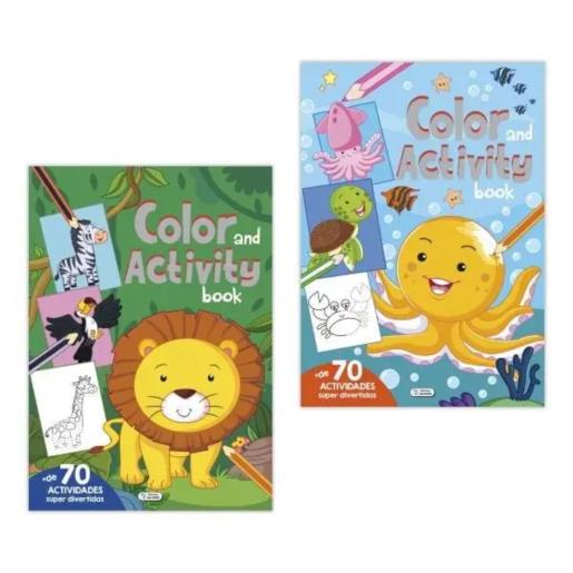 LIBRO COLORAR C/ACTIVIDADES INFANT. SURT