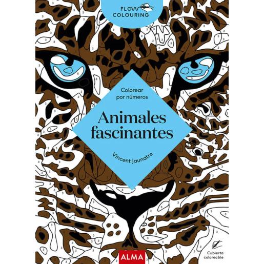 LIBRO COLOREAR FLOW ANIMALES FASCINANTES