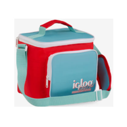 RED 9QT RETRO INSULATED LUNCHBOX