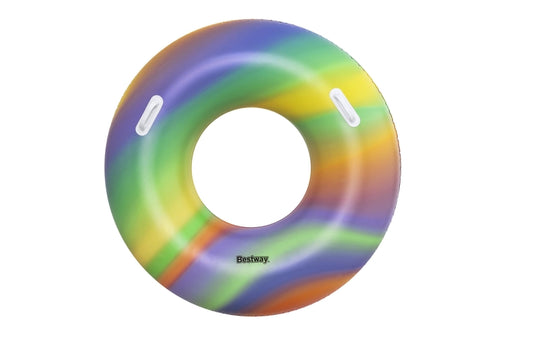 BESTWAY ROUND RAINBOW FLOAT 1.19M