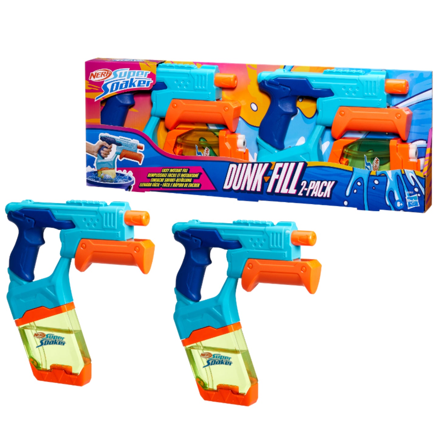 NERF RELEASED SOA DUNK FILL 2 PK